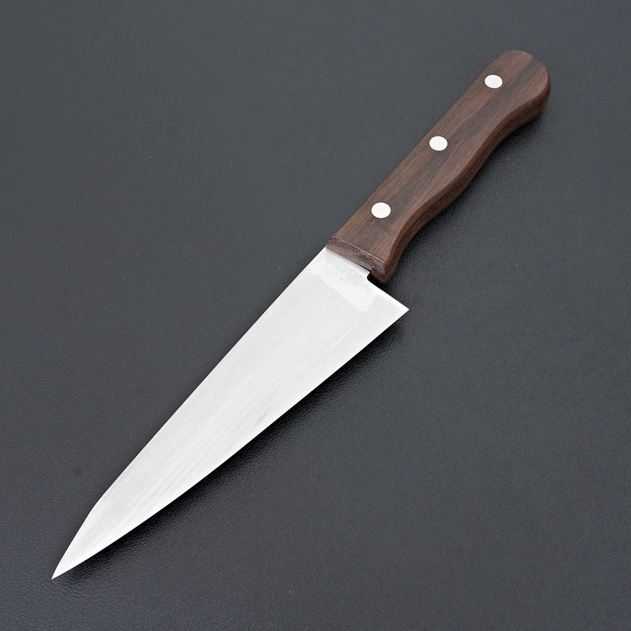 Hitohira Vintage SK Honesuki Kaku Ebony Handle (No Bolster/ Bigger Handle)-Knife-Kanehide-Carbon Knife Co