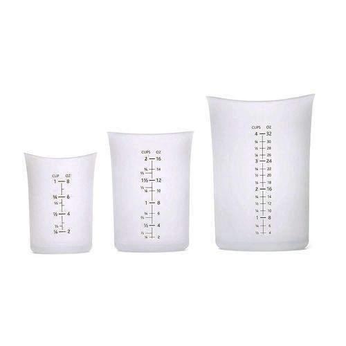 ISI Flex Measuring Cup-Accessories-ISI North America-SET OF 3-Carbon Knife Co