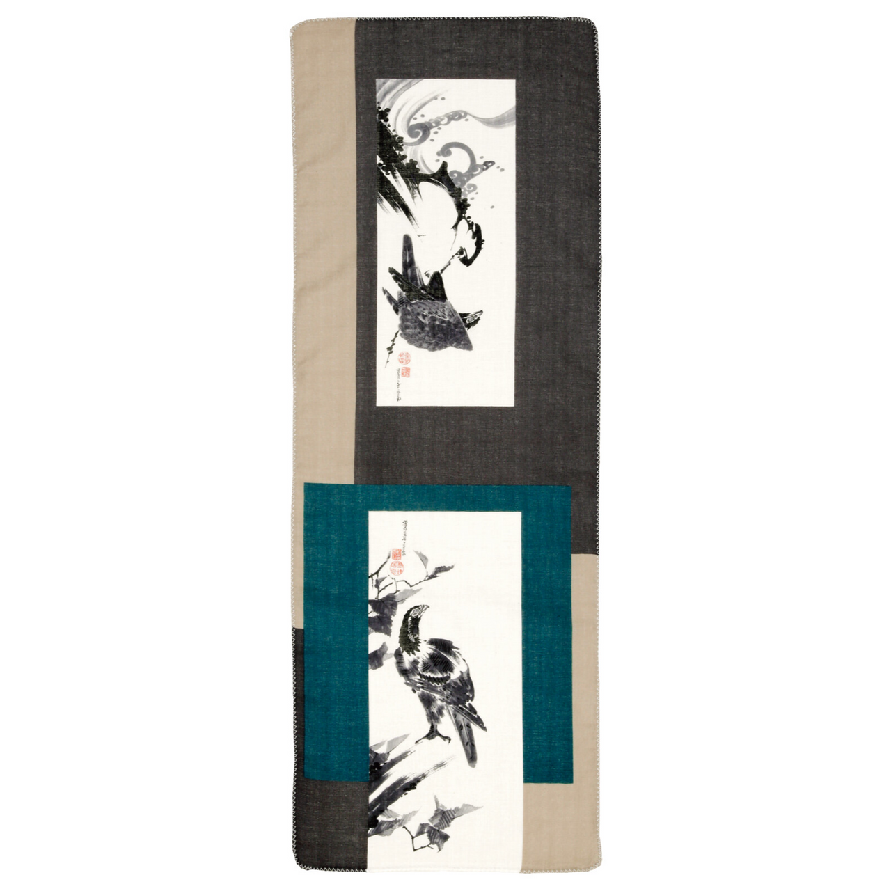 Tenugui Hawk & Eagle