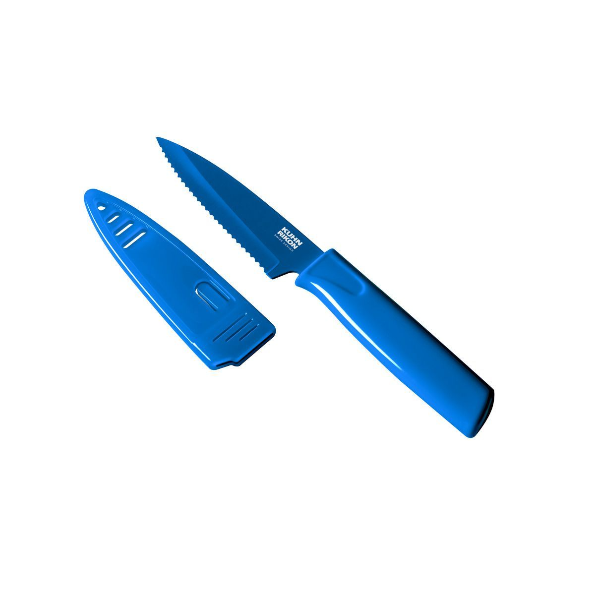Kuhn Rikon Serrated Paring Knife Blue