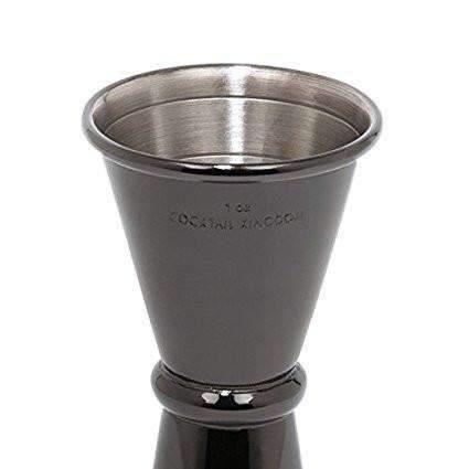 Jigger Japanese Style 1oz/2oz Gun Metal-Barware-Cocktail Kingdom-Carbon Knife Co
