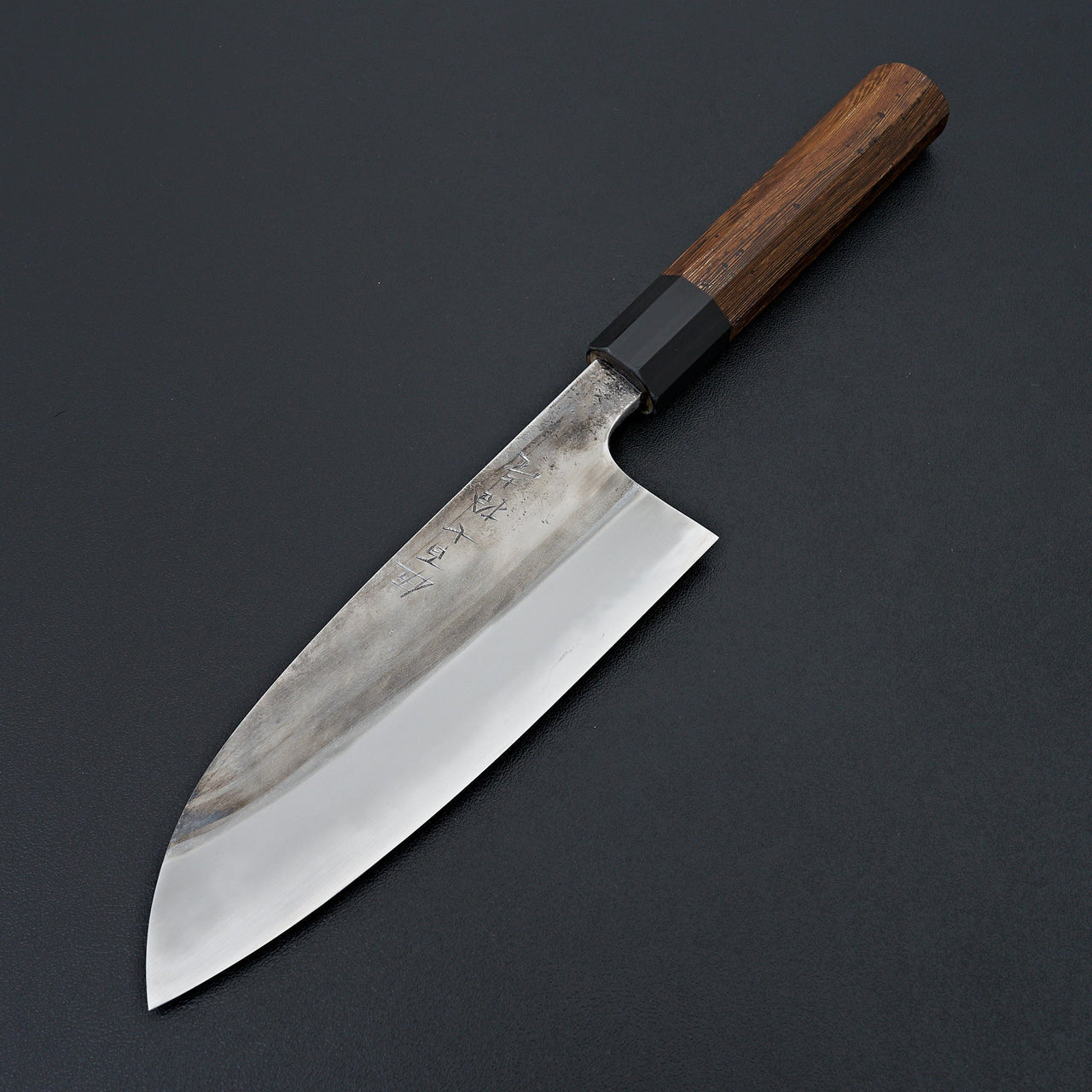 Jiro Tsuchime Wa Santoku 165mm Taihei Tagayasan Handle (#571)-Knife-Hitohira-Carbon Knife Co