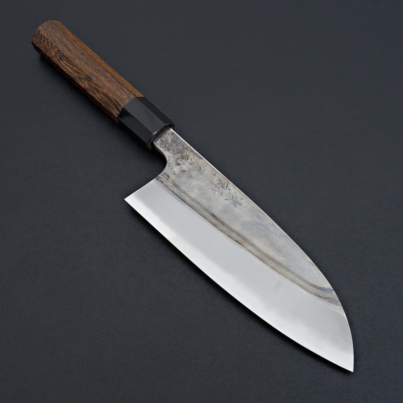 Jiro Tsuchime Wa Santoku 165mm Taihei Tagayasan Handle (#571)-Knife-Hitohira-Carbon Knife Co
