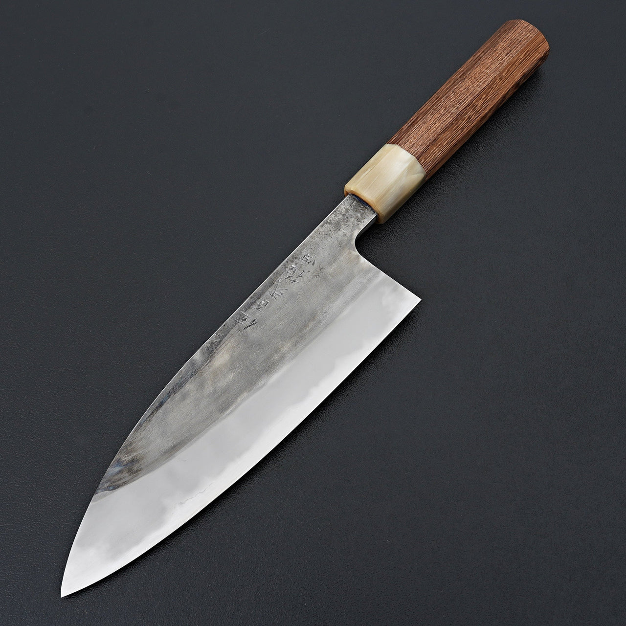 Jiro Tsuchime Wa Santoku 180mm Taihei Tagayasan Handle (#524)-Knife-Hitohira-Carbon Knife Co