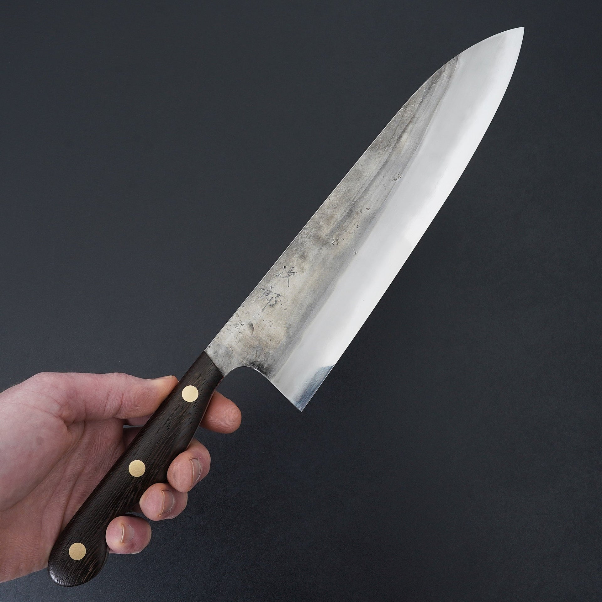 Jiro Tsuchime Yo Gyuto 240mm Tagayasan Handle (#541)-Knife-Hitohira-Carbon Knife Co