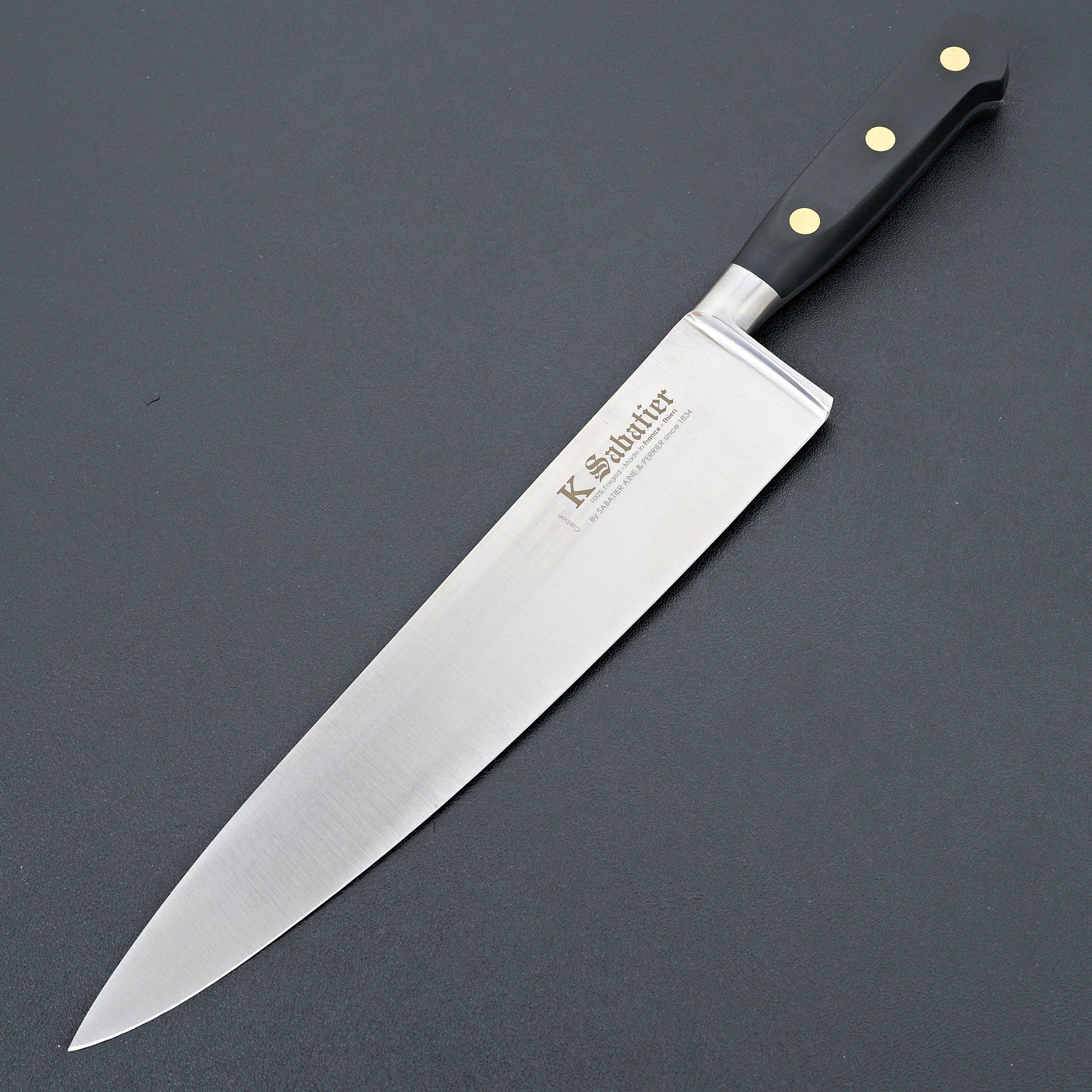 K Sabatier Authentique 10" Chef Carbon Steel-Knife-K Sabatier-Carbon Knife Co