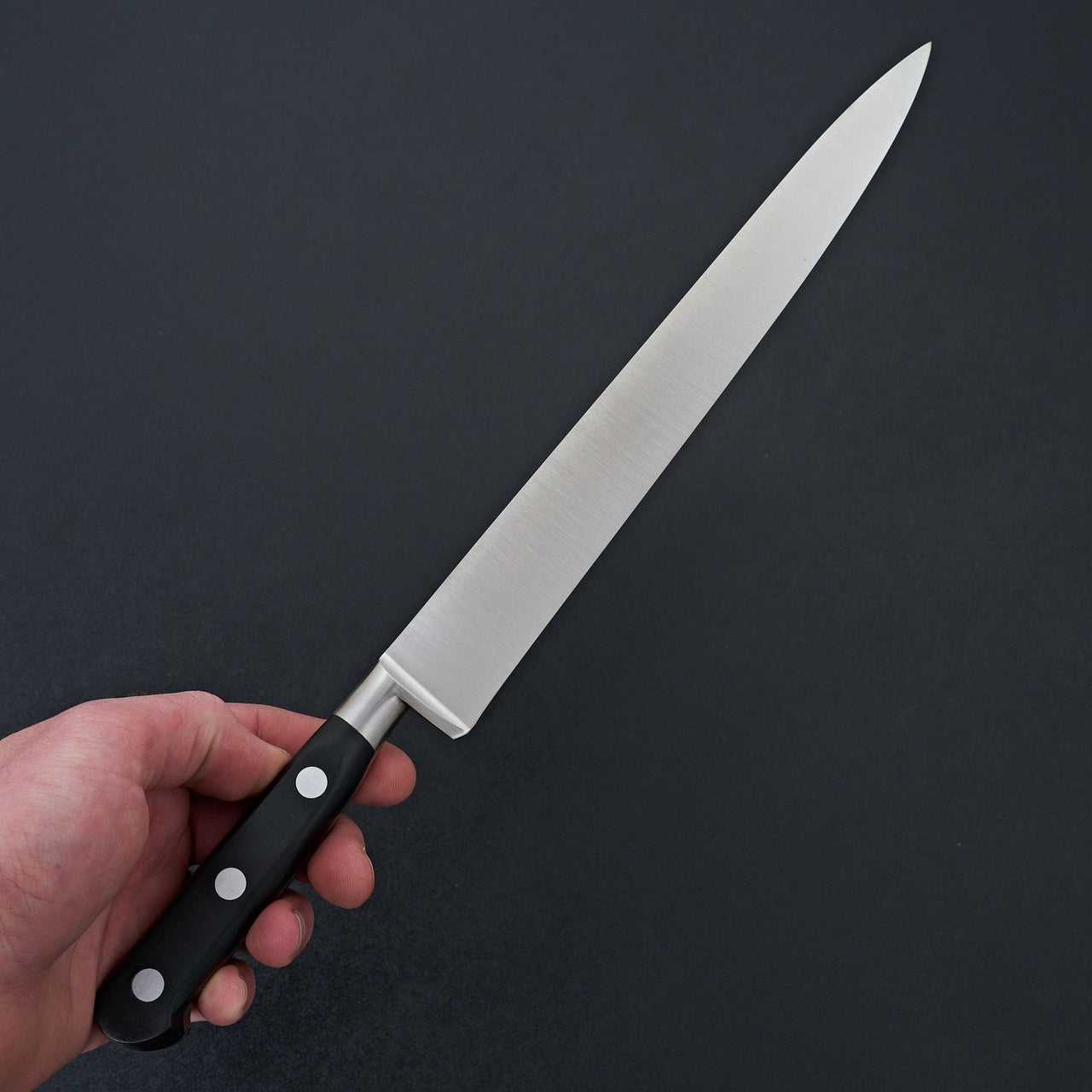 K Sabatier Authentique 10" Slicer Stainless-Knife-K Sabatier-Carbon Knife Co
