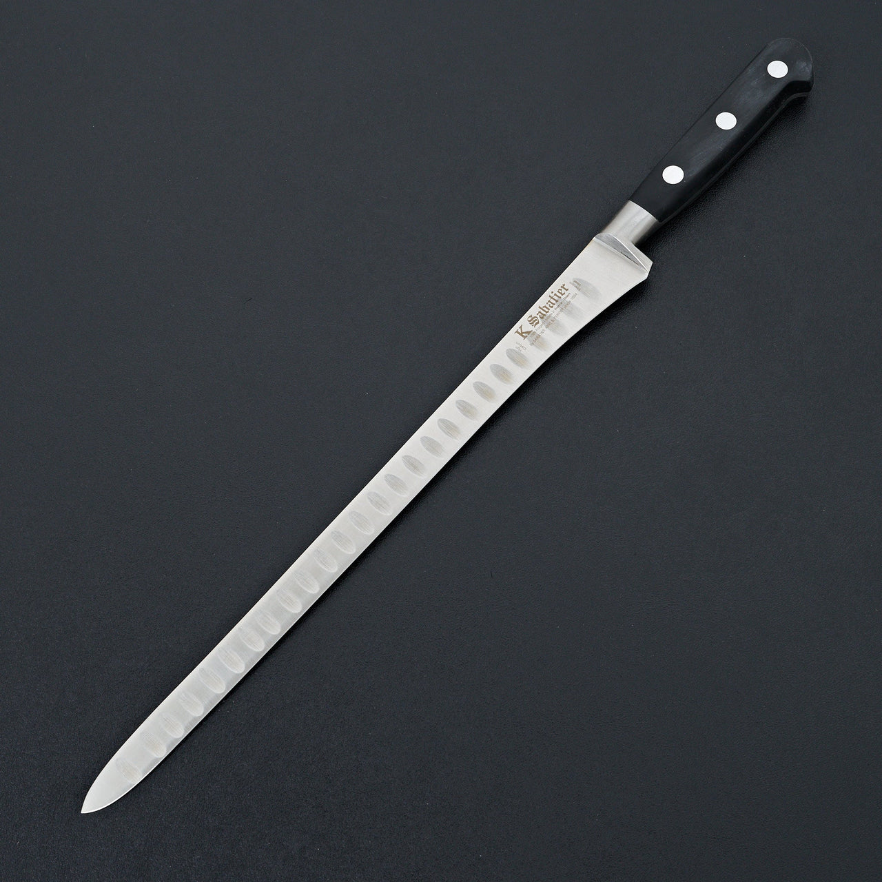 K Sabatier Authentique 12" Salmon Slicer Stainless-Knife-K Sabatier-Carbon Knife Co