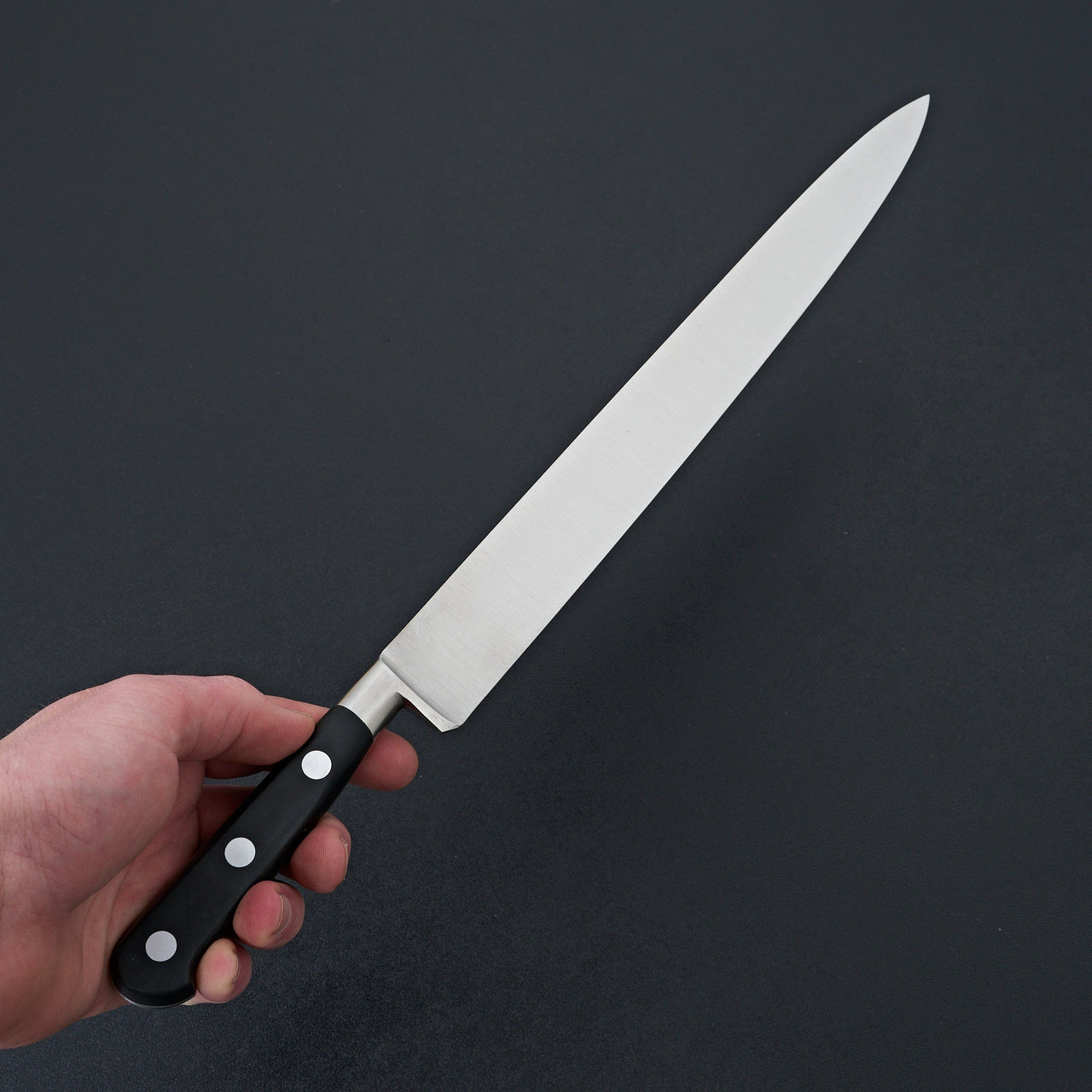 K Sabatier Authentique 12" Slicer Stainless-Knife-K Sabatier-Carbon Knife Co