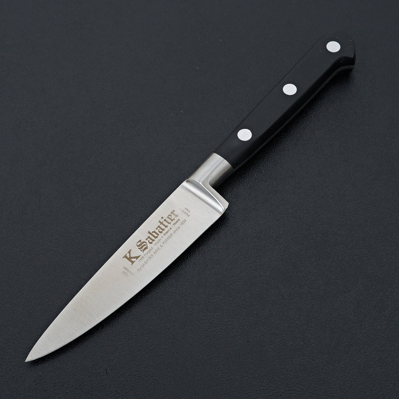 K Sabatier Authentique 4" Paring Stainless-Knife-K Sabatier-Carbon Knife Co