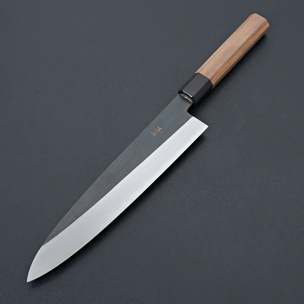 Kagekiyo Blue 2 Kurouchi Gyuto 240mm Walnut-Knife-Kagekiyo-Carbon Knife Co