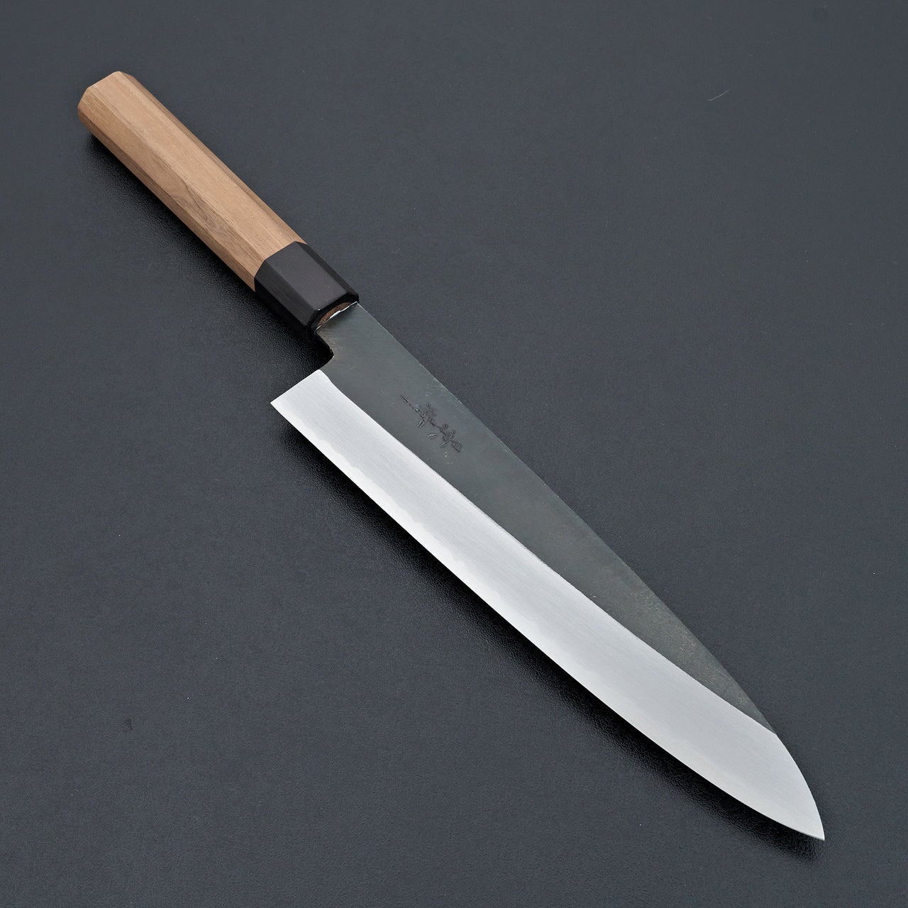Kagekiyo Blue 2 Kurouchi Gyuto 240mm Walnut-Knife-Kagekiyo-Carbon Knife Co