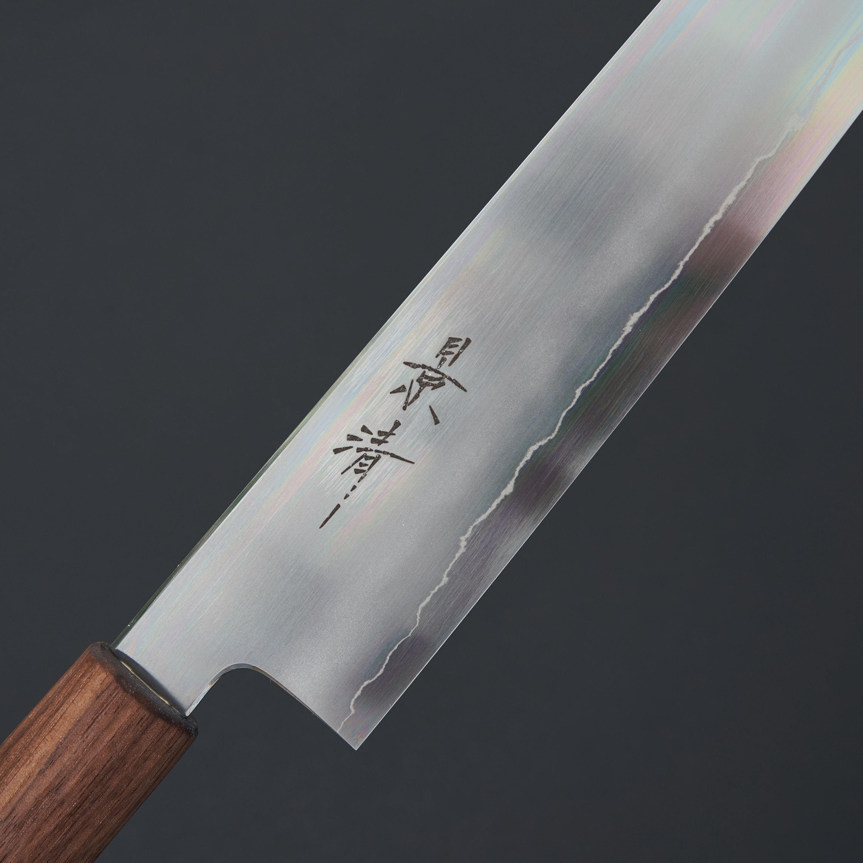Kagekiyo Ginsan Kiritsuke 240mm Walnut Handle