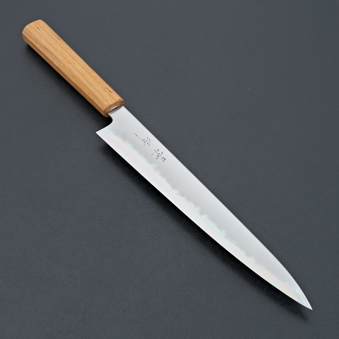 Kagekiyo Gokujyo White 2 Sujihiki 240mm Sakura-Knife-Kagekiyo-Carbon Knife Co