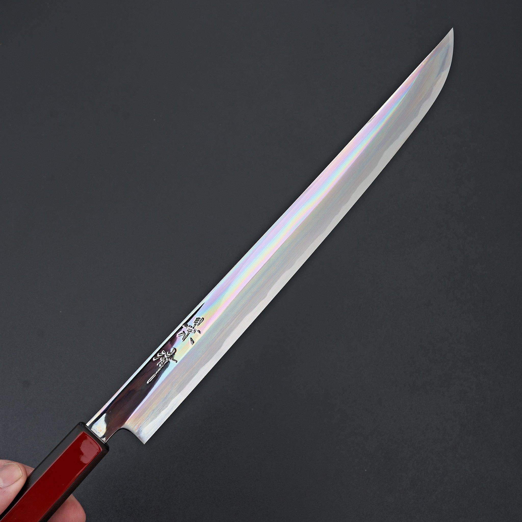 Kagekiyo White #1 Mirror Tsurugi Yanagiba 300mm