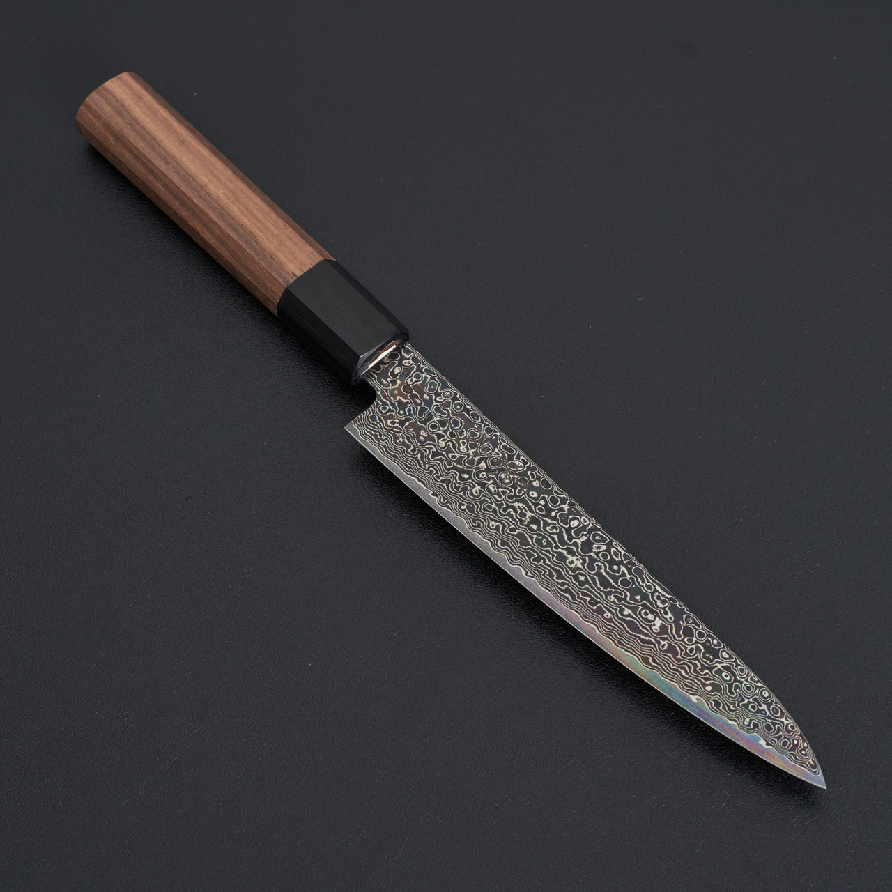 Kagekiyo ZA-18 Black Damascus Petty 150mm-Kagekiyo-Carbon Knife Co