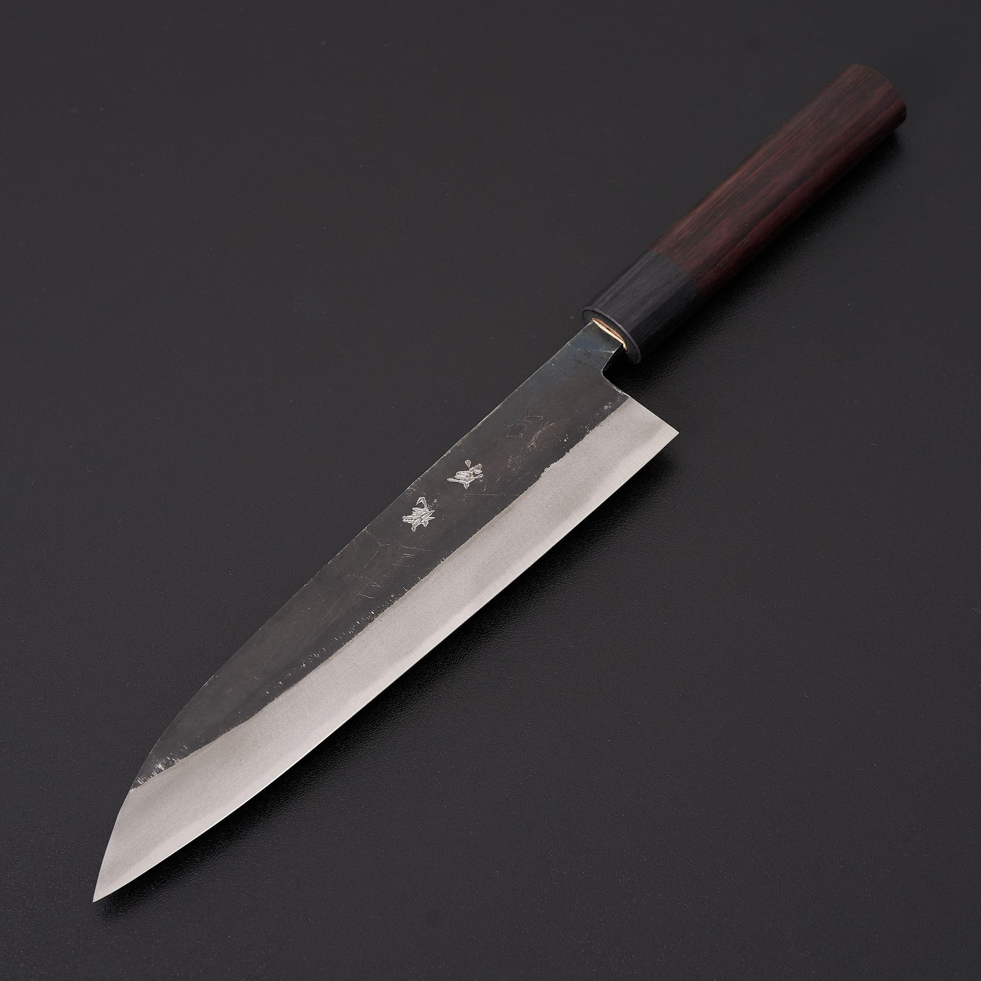 Kajiwara Kurouchi Blue #2 Gyuto 210mm-Knife-Kajiwara-Carbon Knife Co
