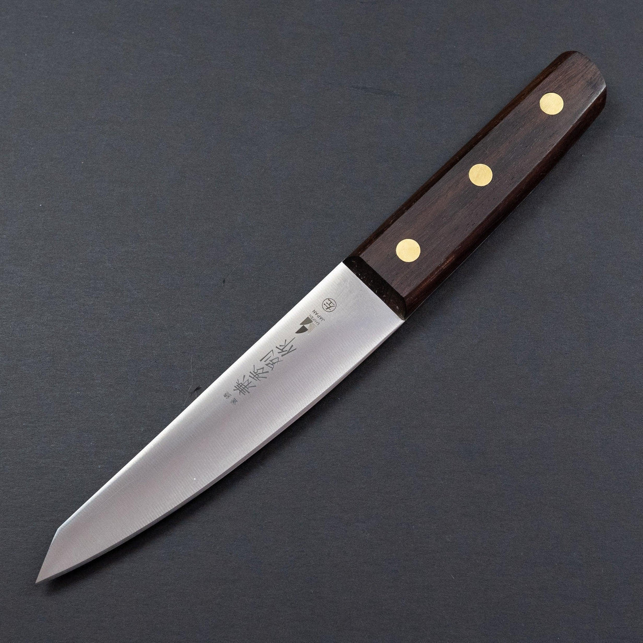 Kanehide Bessaku Left Handed Hankotsu 150mm Rosewood Handle-Knife-Kanehide-Carbon Knife Co