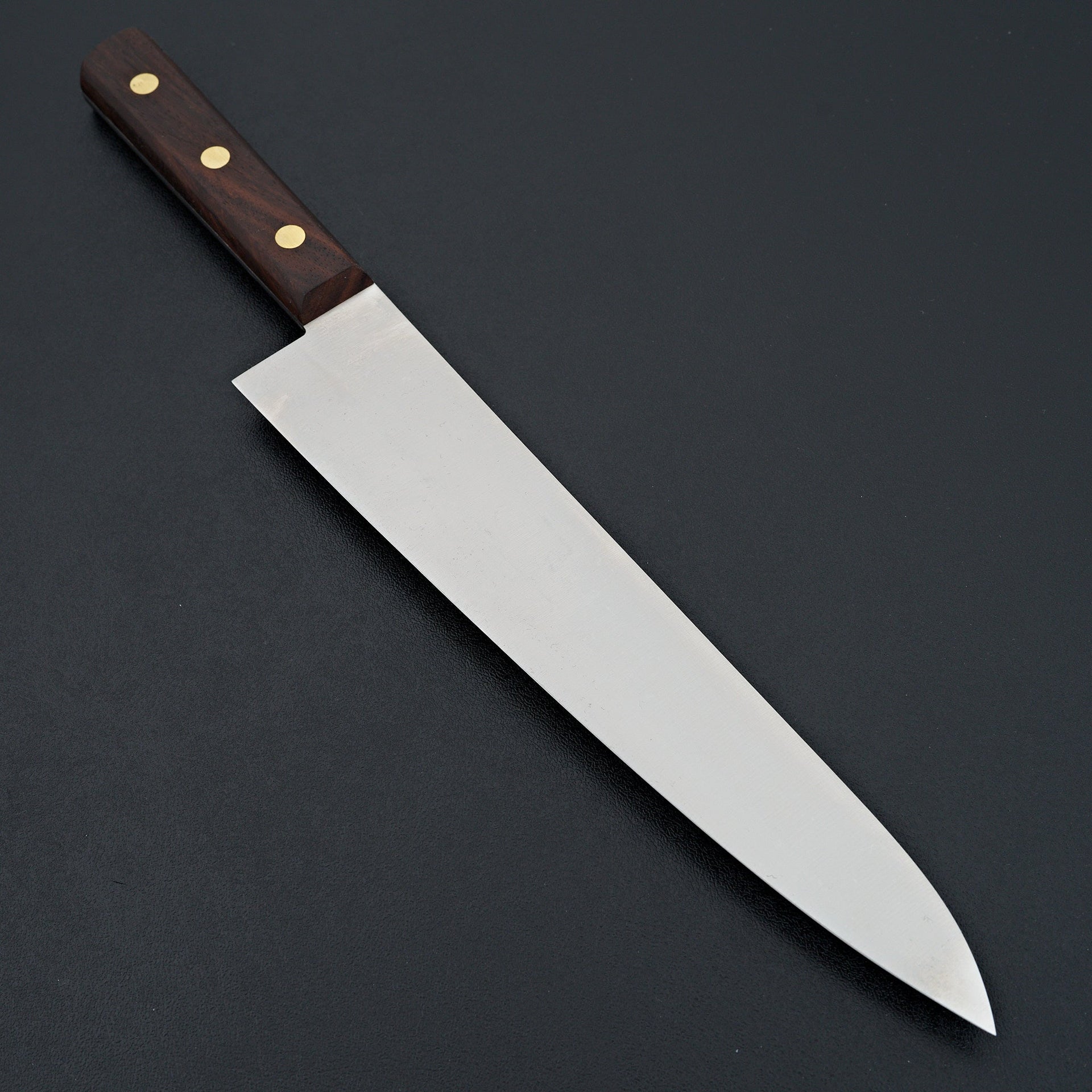 Kanehide Bessaku Left-Handed Hirakiri Gyuto 240mm Wood Handle-Knife-Kanehide-Carbon Knife Co