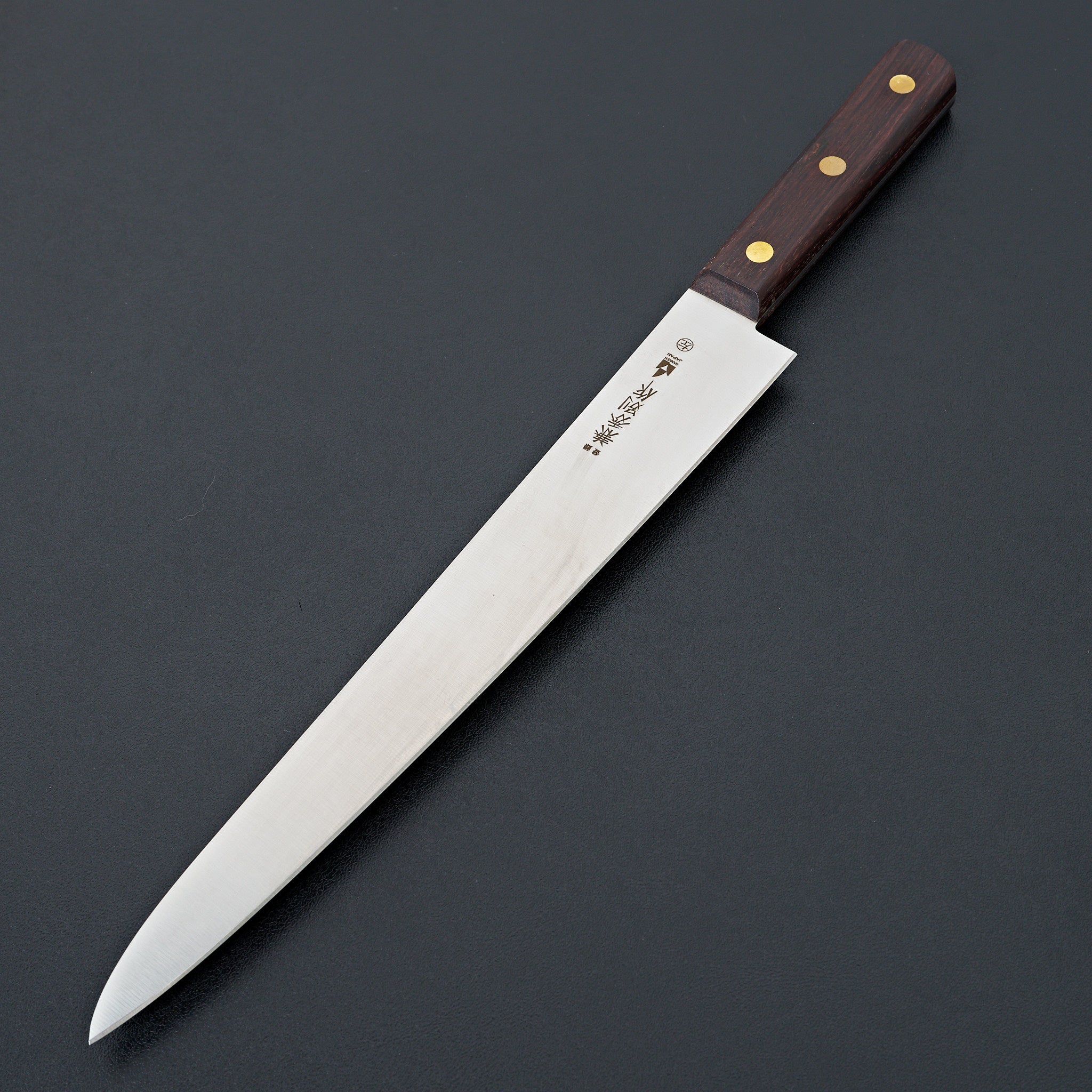 Kanehide Bessaku Stainless Left-Handed Sujihiki 270mm Wood Handle