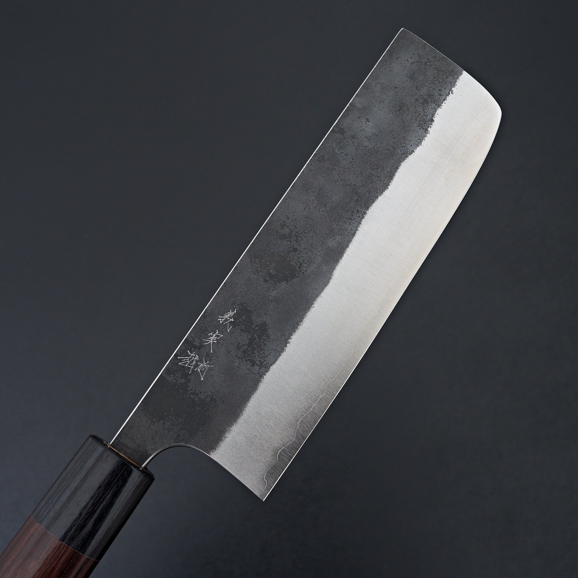 Kato AS Kurouchi Nakiri 165mm-Knife-Yoshimi Kato-Carbon Knife Co