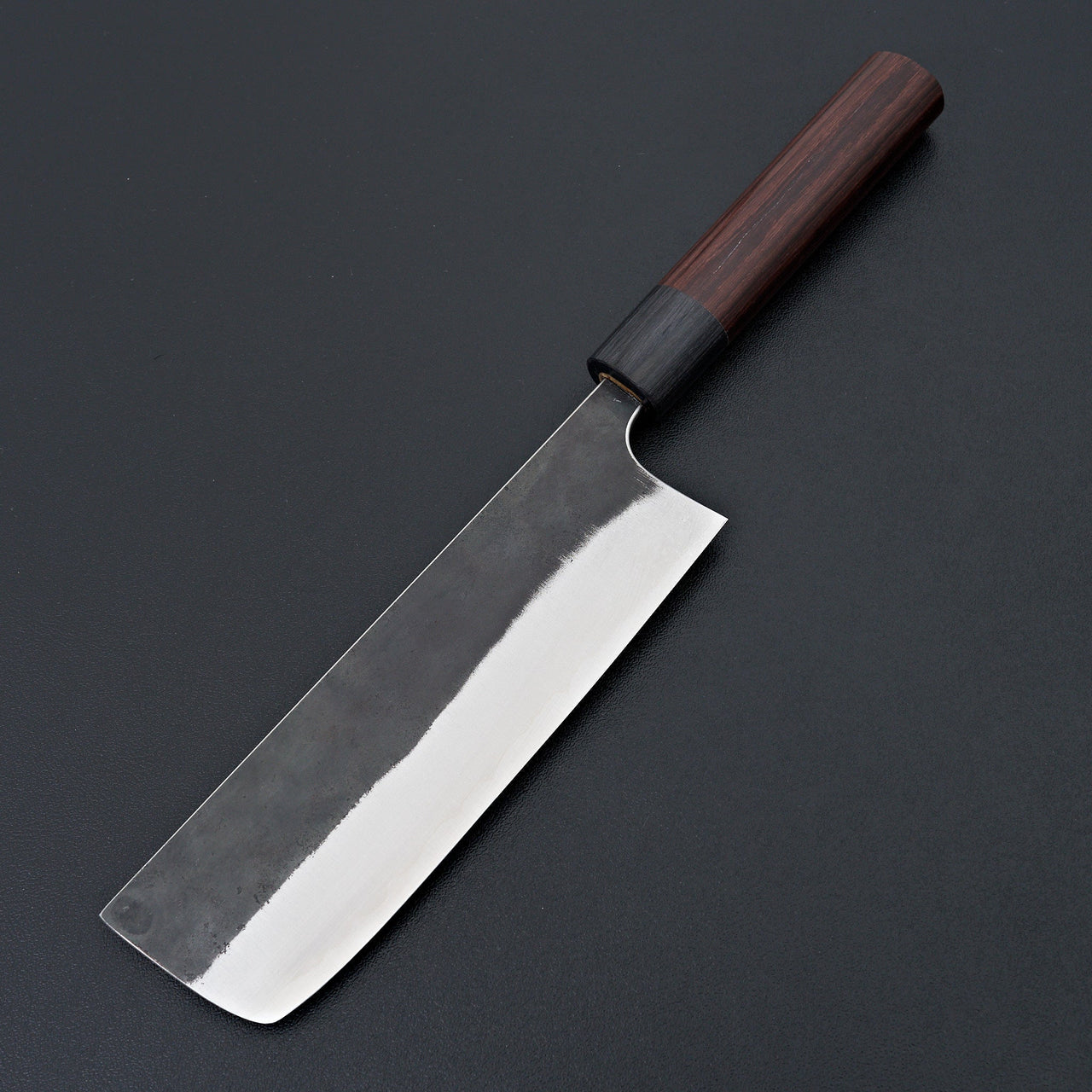 Kato AS Kurouchi Nakiri 165mm-Knife-Yoshimi Kato-Carbon Knife Co