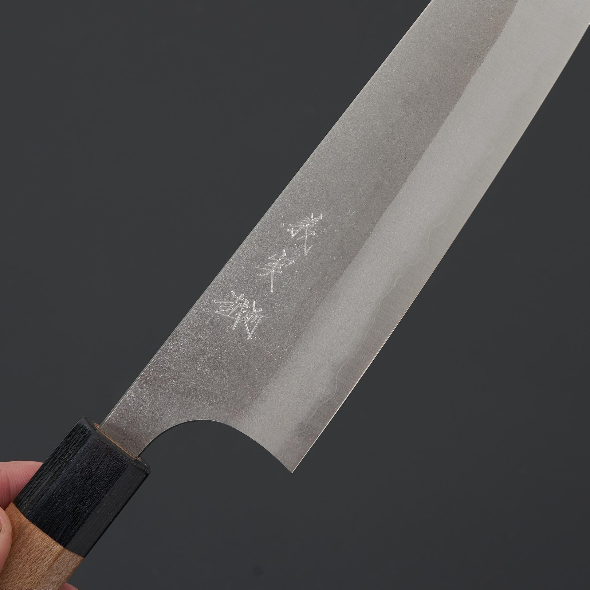 Kato AS Nashiji Cherry Handle Gyuto 210mm-Knife-Yoshimi Kato-Carbon Knife Co