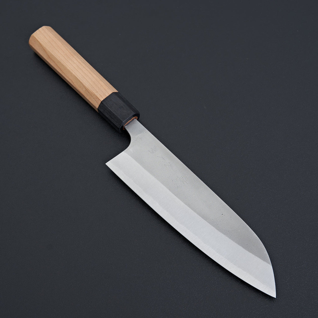 Kato AS Nashiji Cherry Handle Santoku 165mm-Knife-Yoshimi Kato-Carbon Knife Co