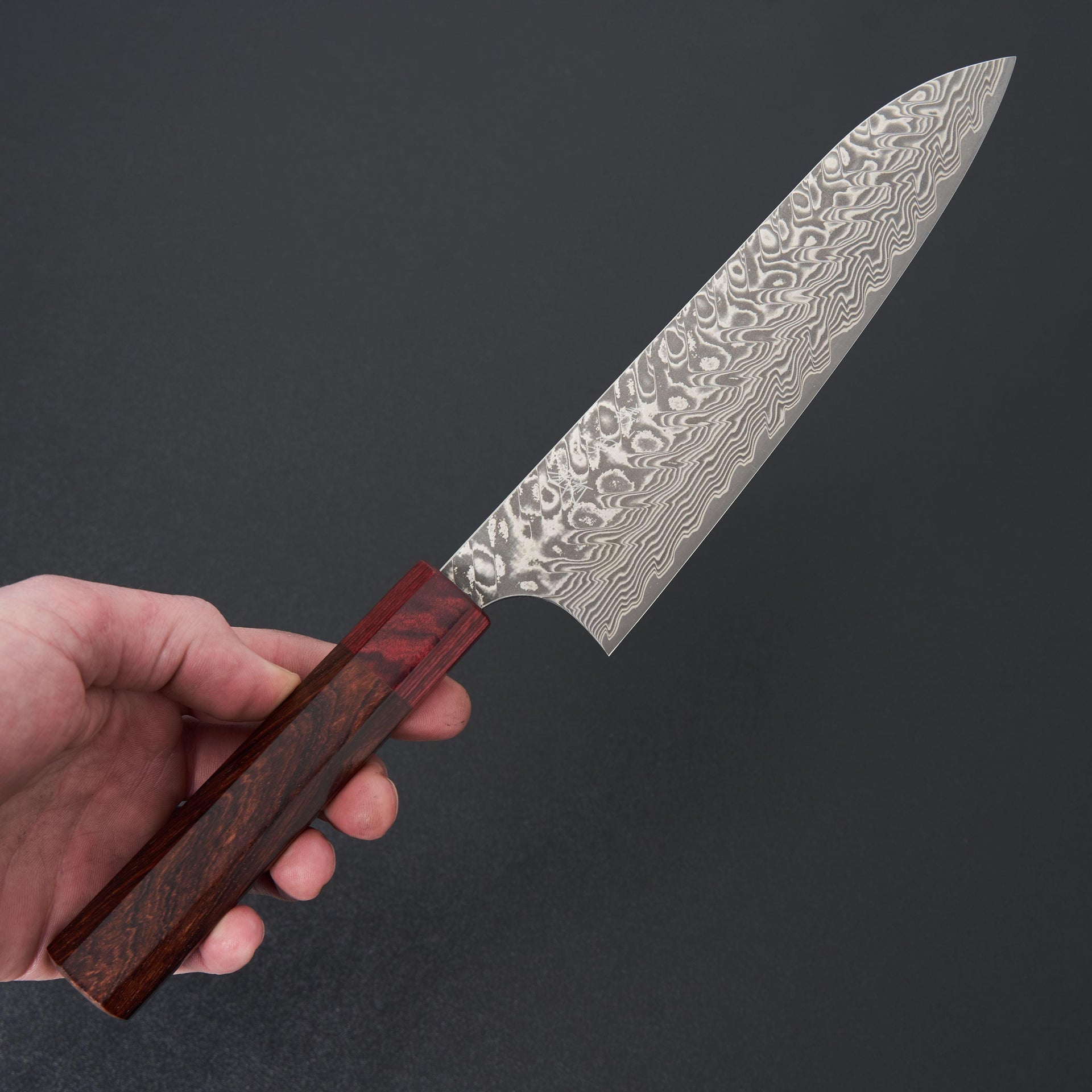 Kato SG2 Damascus Gyuto 180mm-Knife-Yoshimi Kato-Carbon Knife Co