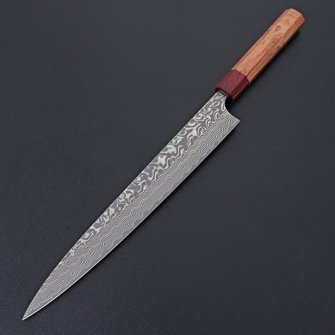 Kato SG2 Damascus Sujihiki 270mm-Knife-Yoshimi Kato-Carbon Knife Co