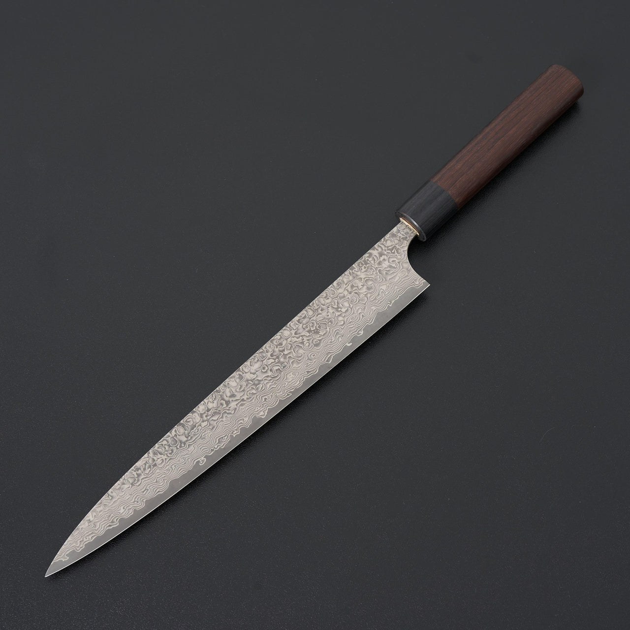 Kato VG10 Nickel Damascus Sujihiki 270mm-Knife-Yoshimi Kato-Carbon Knife Co