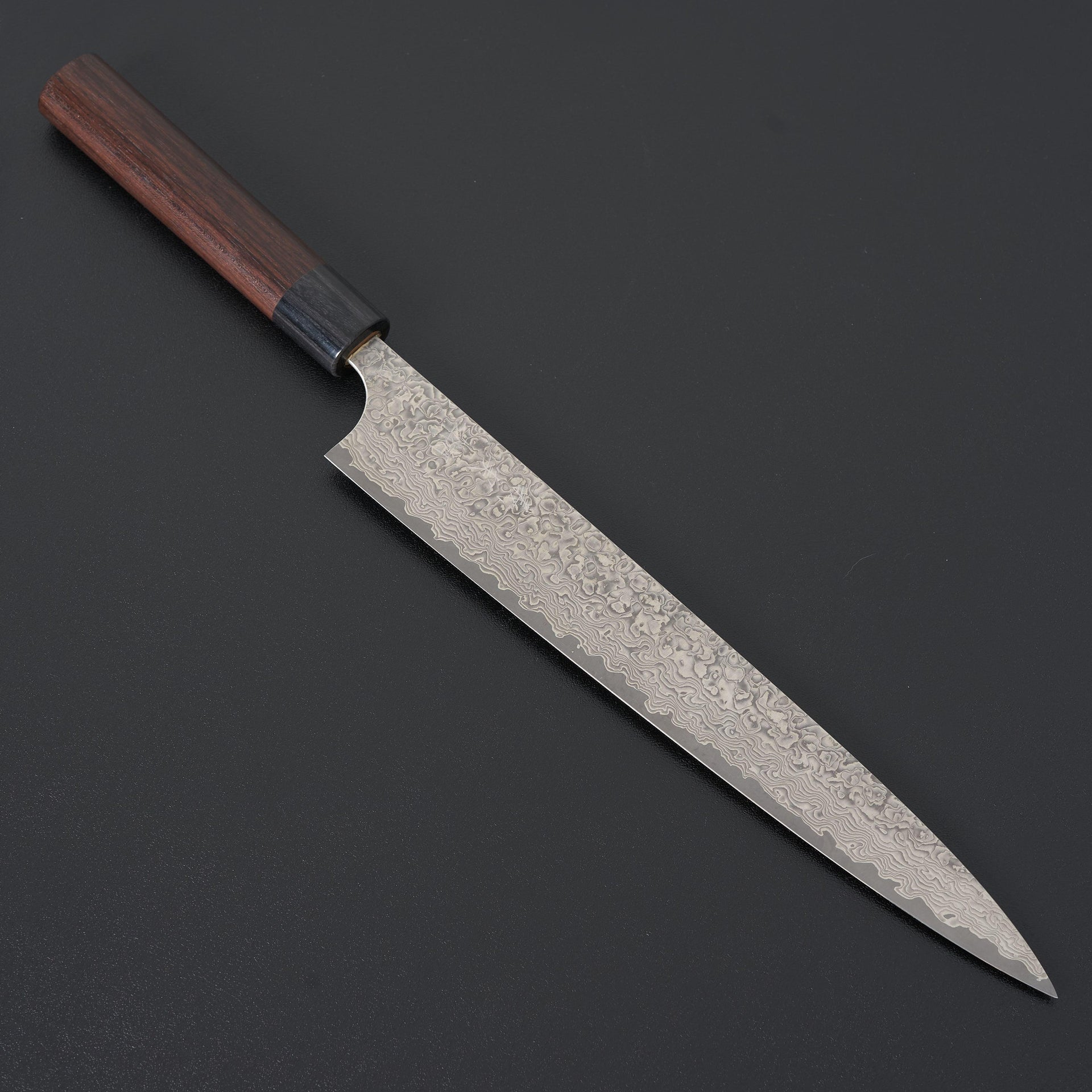Kato VG10 Nickel Damascus Sujihiki 270mm-Knife-Yoshimi Kato-Carbon Knife Co