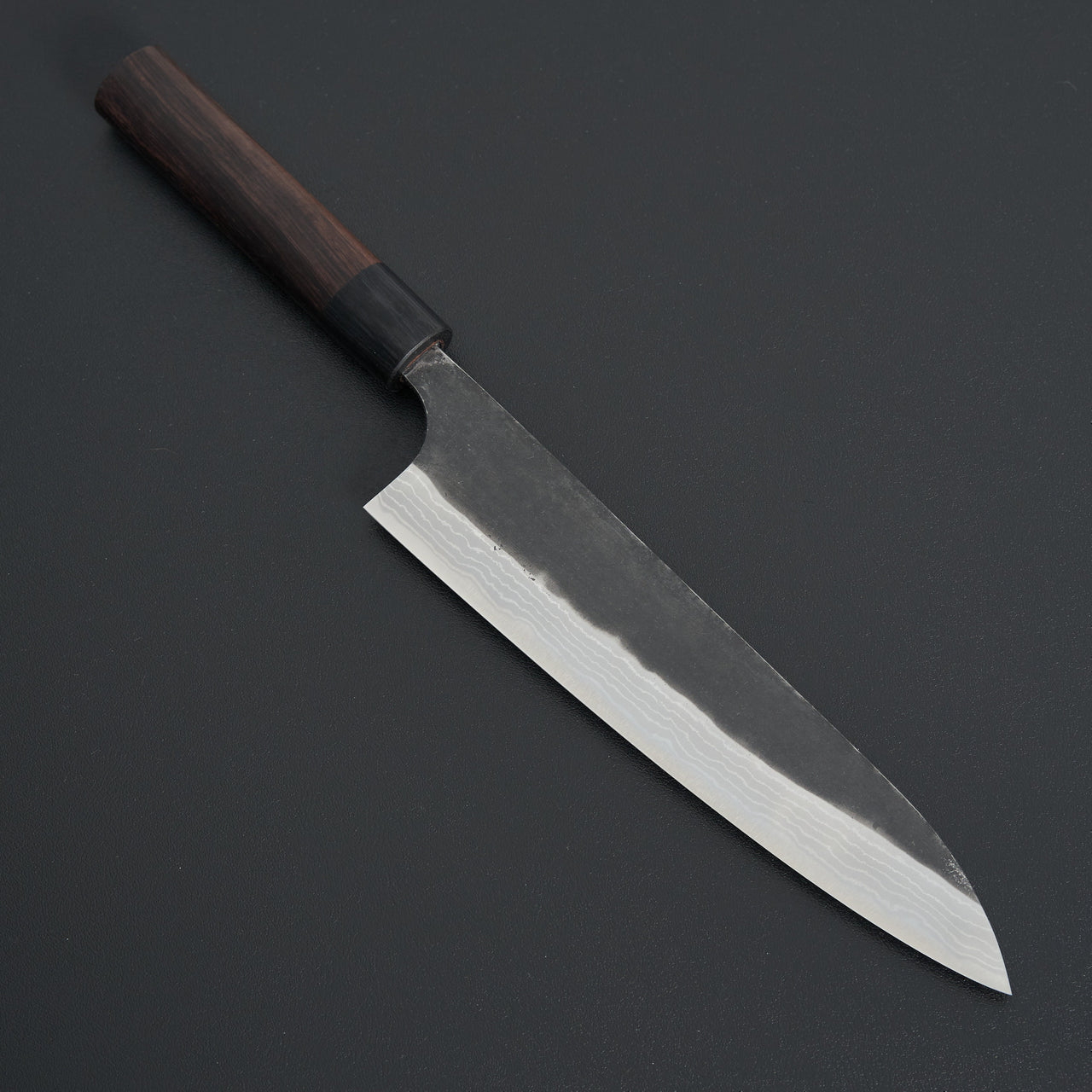 Katsushige Anryu Kurouchi Damascus White #2 Gyuto 210mm-Knife-Katsushige Anryu-Carbon Knife Co