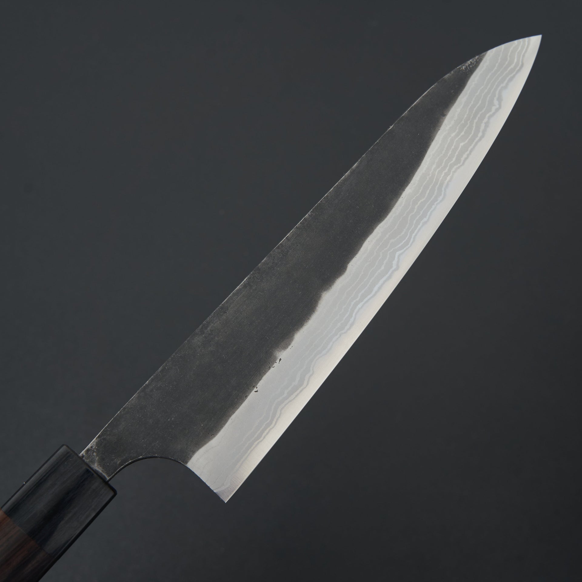Katsushige Anryu Kurouchi Damascus White #2 Gyuto 210mm-Knife-Katsushige Anryu-Carbon Knife Co
