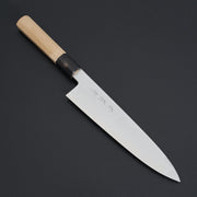 Kikumori Blue #1 Damascus Gyuto 210mm-Knife-Sakai Kikumori-Carbon Knife Co