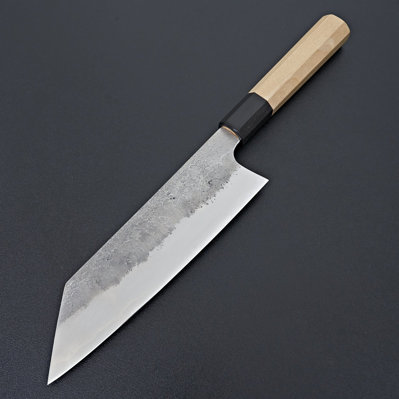 Kikumori Nashiji Blue #2 Bunka 180mm-Knife-Sakai Kikumori-Carbon Knife Co