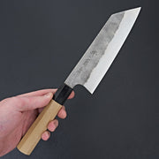 Kikumori Nashiji Blue #2 Bunka 180mm-Knife-Sakai Kikumori-Carbon Knife Co