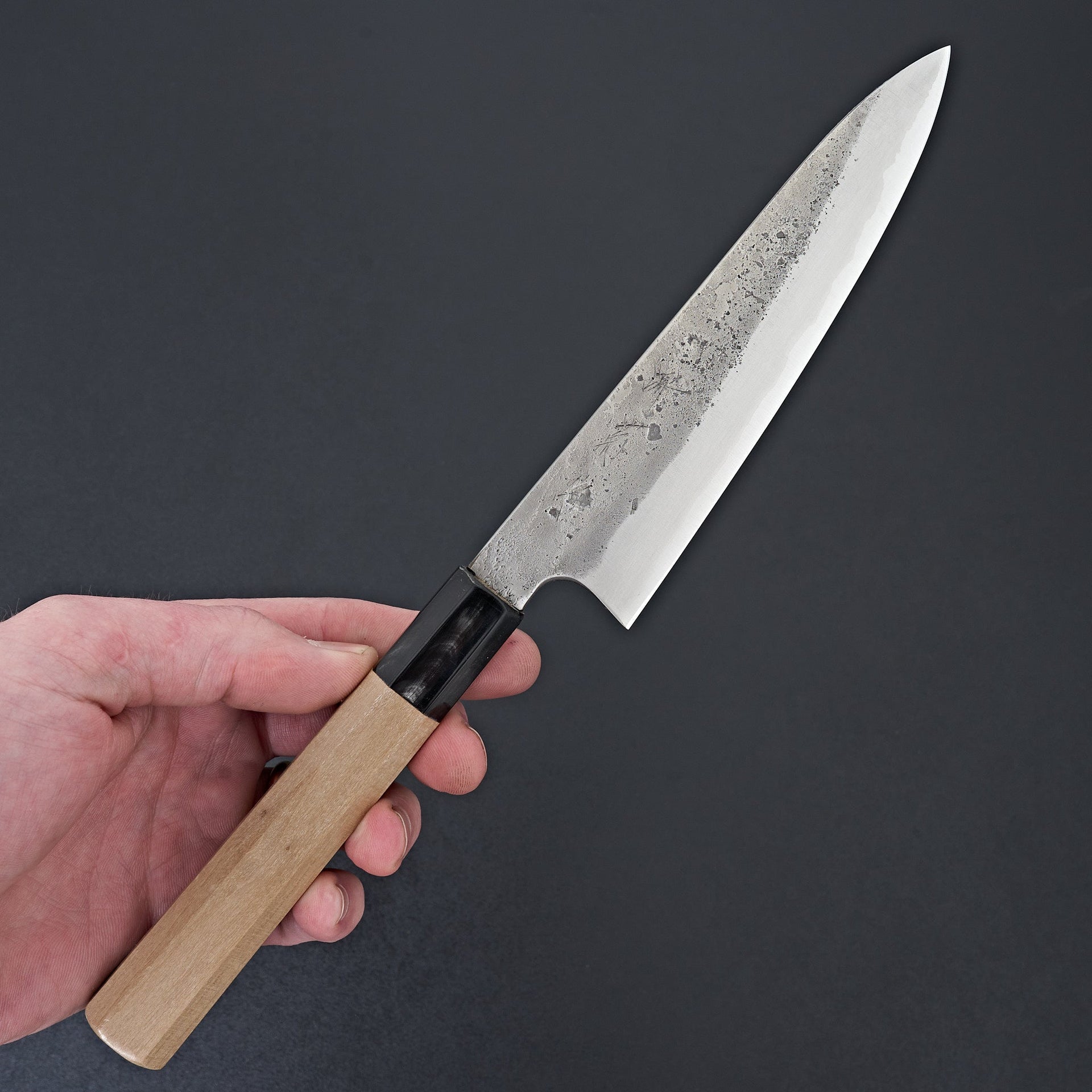Kikumori Nashiji Blue #2 Petty 150mm-Knife-Sakai Kikumori-Carbon Knife Co