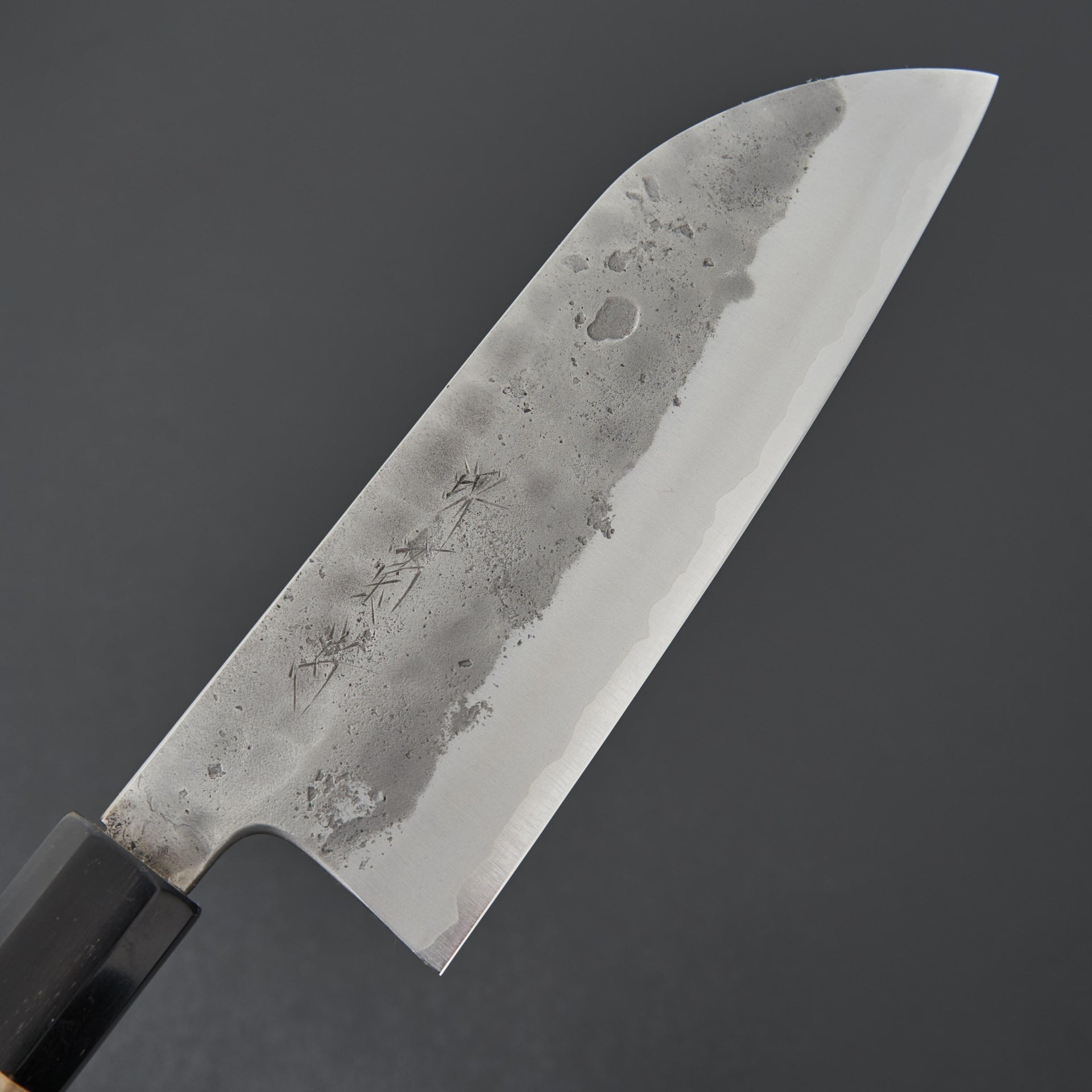Kikumori Nashiji Blue #2 Santoku 165mm-Knife-Sakai Kikumori-Carbon Knife Co