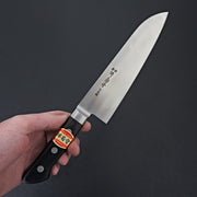 Kikumori Nihonko Carbon Santoku 180mm-Knife-Sakai Kikumori-Carbon Knife Co