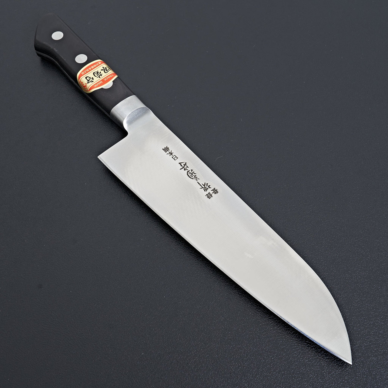 Kikumori Nihonko Carbon Santoku 180mm-Knife-Sakai Kikumori-Carbon Knife Co