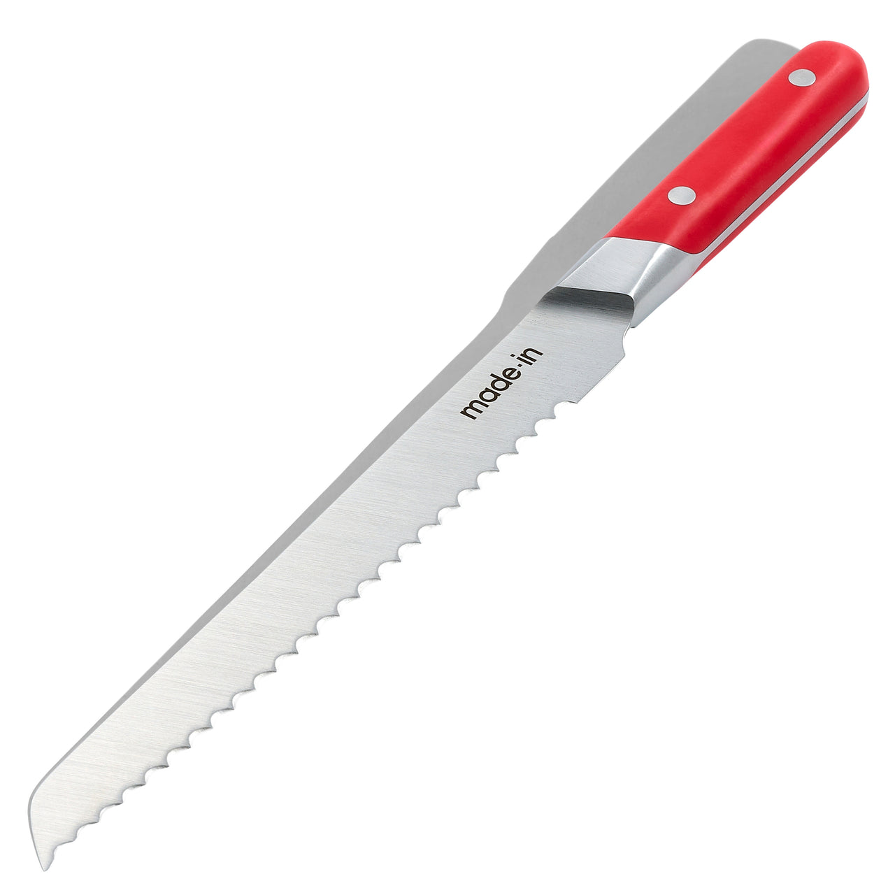 Made In® 9” Bread Knife Pomme Red