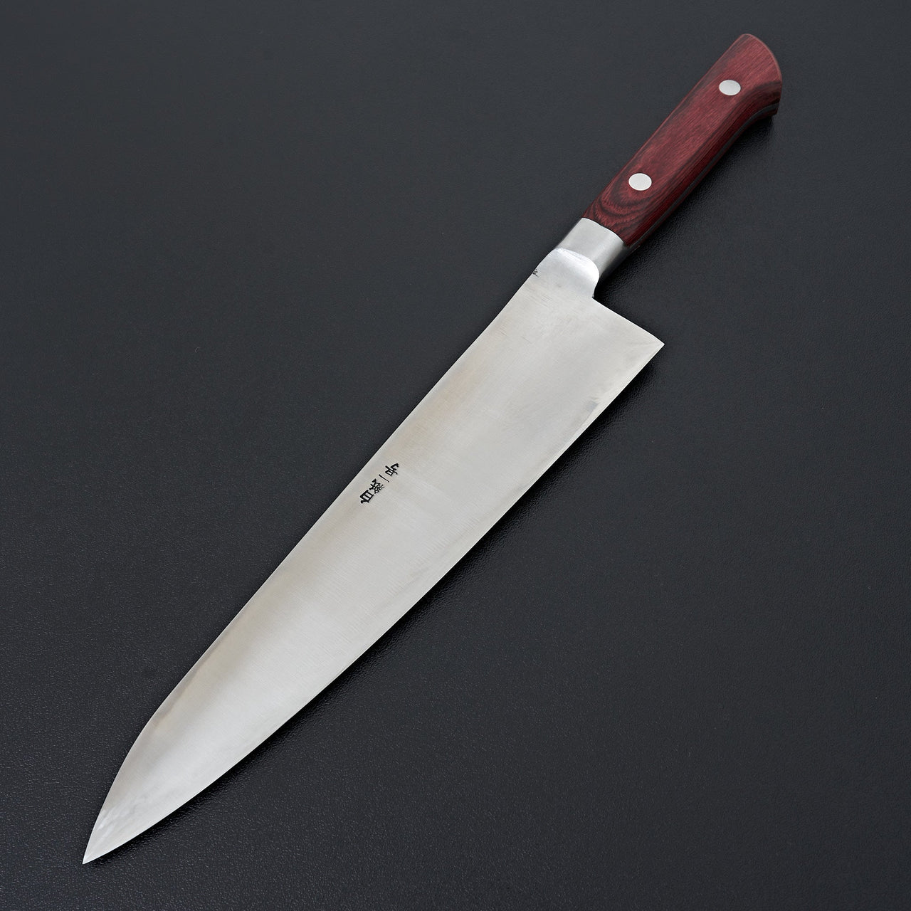 Kogetsu White #1 Gyuto 240mm Wine Pakka Handle-Knife-Kogetsu-Carbon Knife Co
