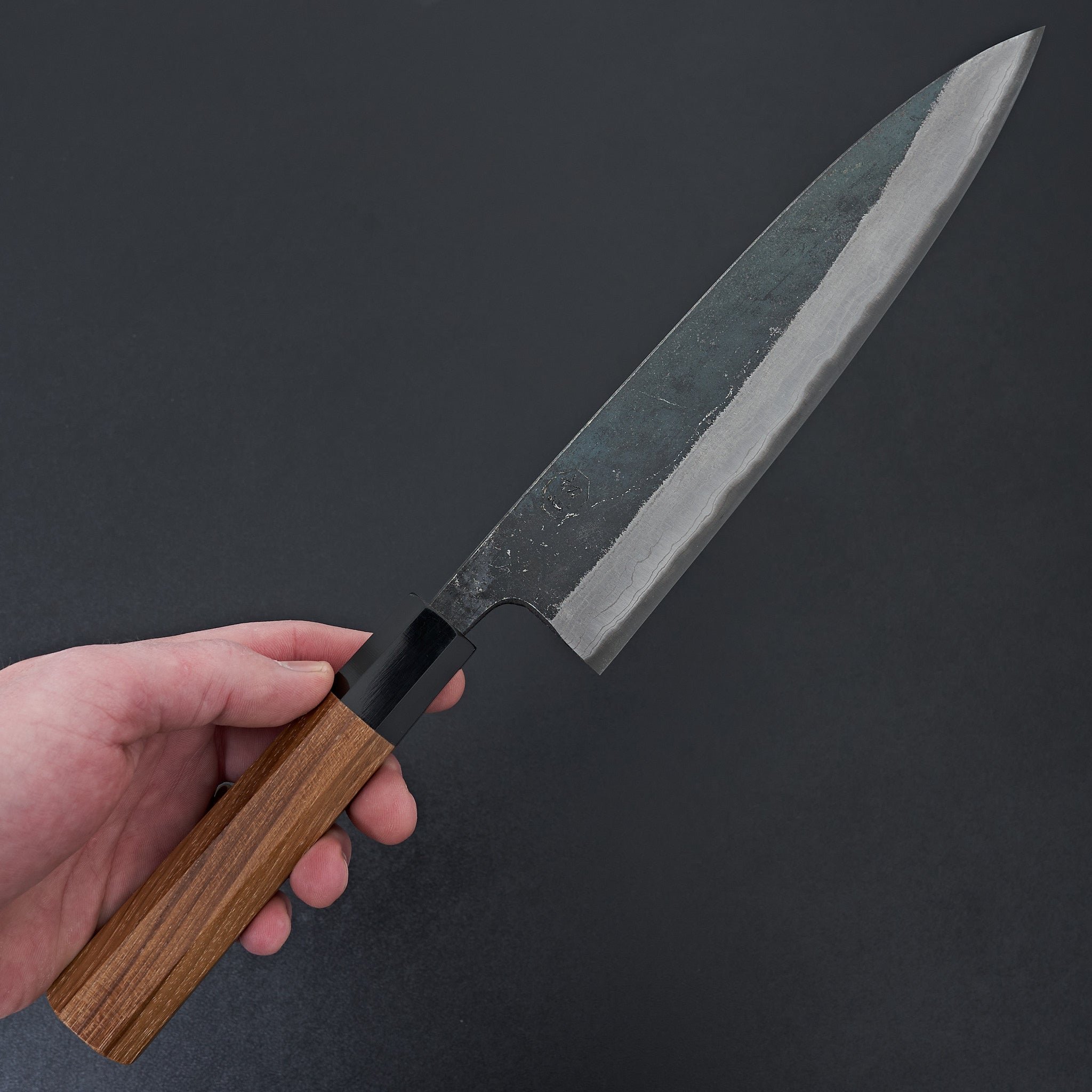 Kumokage Blue #2 Kurouchi Damascus Gyuto 240mm