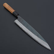Kumokage Blue #2 Kurouchi Damascus Gyuto 240mm-Knife-Hatsukokoro-Carbon Knife Co
