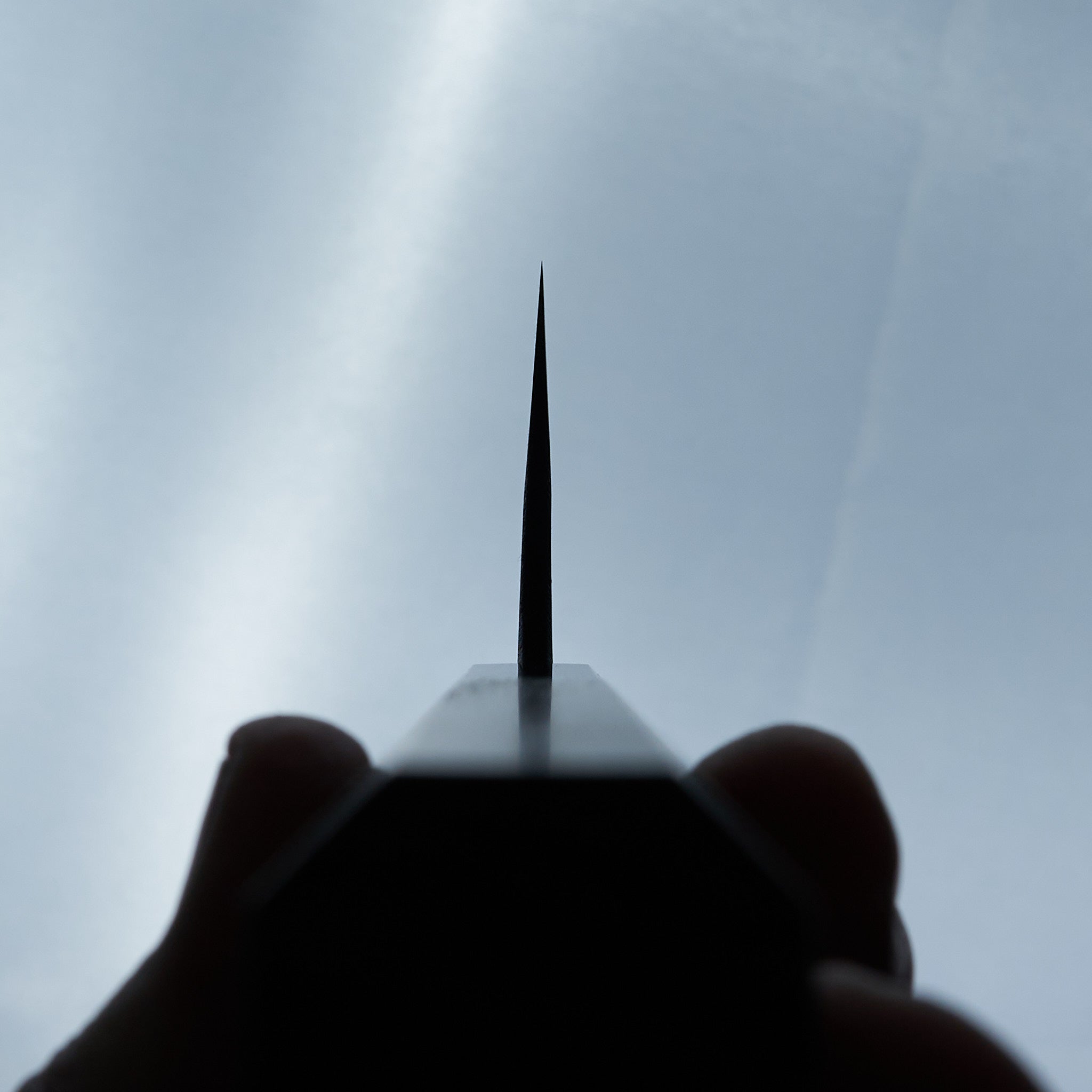 Kumokage Blue #2 Kurouchi Damascus Nakiri 165mm