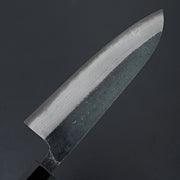 Kumokage Blue #2 Kurouchi Damascus Santoku 180mm-Knife-Hatsukokoro-Carbon Knife Co