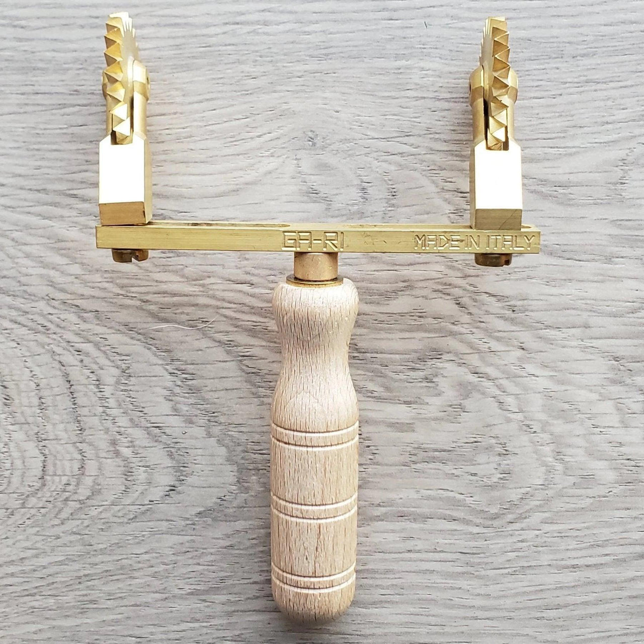La Gondola Fluted Double Adjustable Pasta Wheel-Pasta-La Gondola-Carbon Knife Co