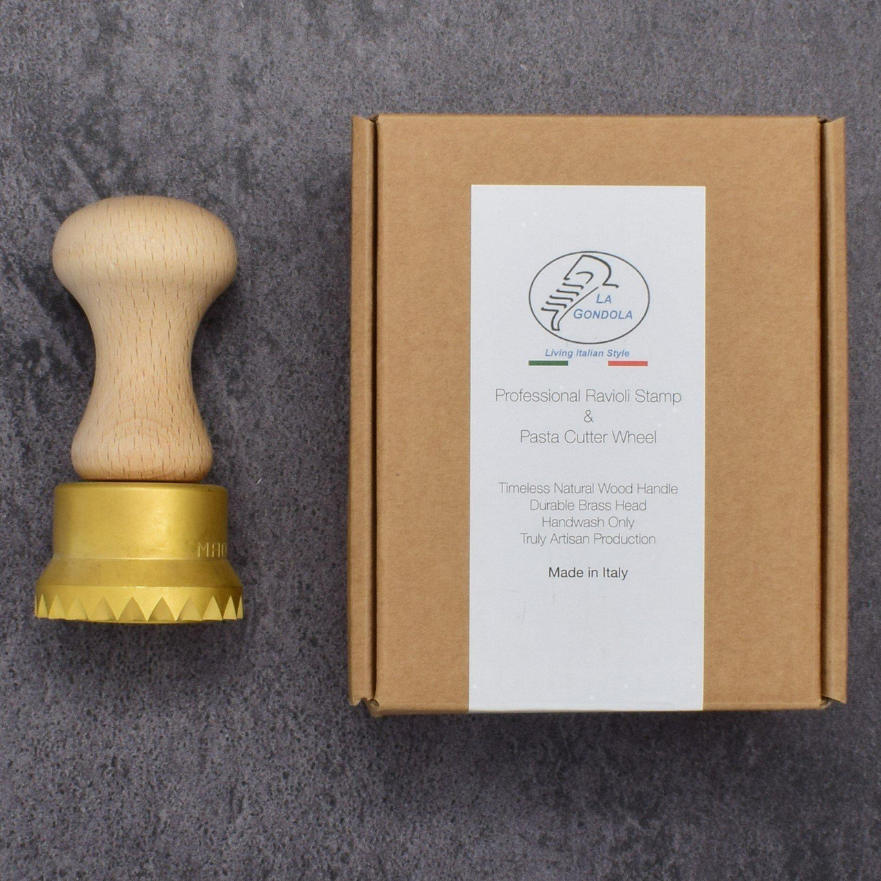 La Gondola Fluted Round Stamp-Pasta-La Gondola-Carbon Knife Co