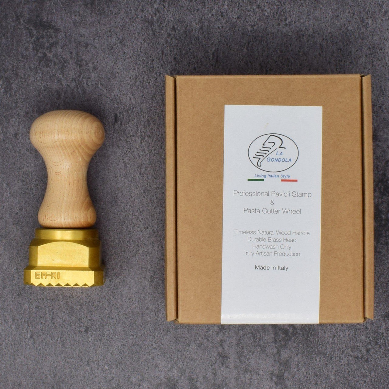 La Gondola Square Stamp-Pasta-La Gondola-Carbon Knife Co